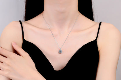 Charlene Diamond necklace in Moissanite