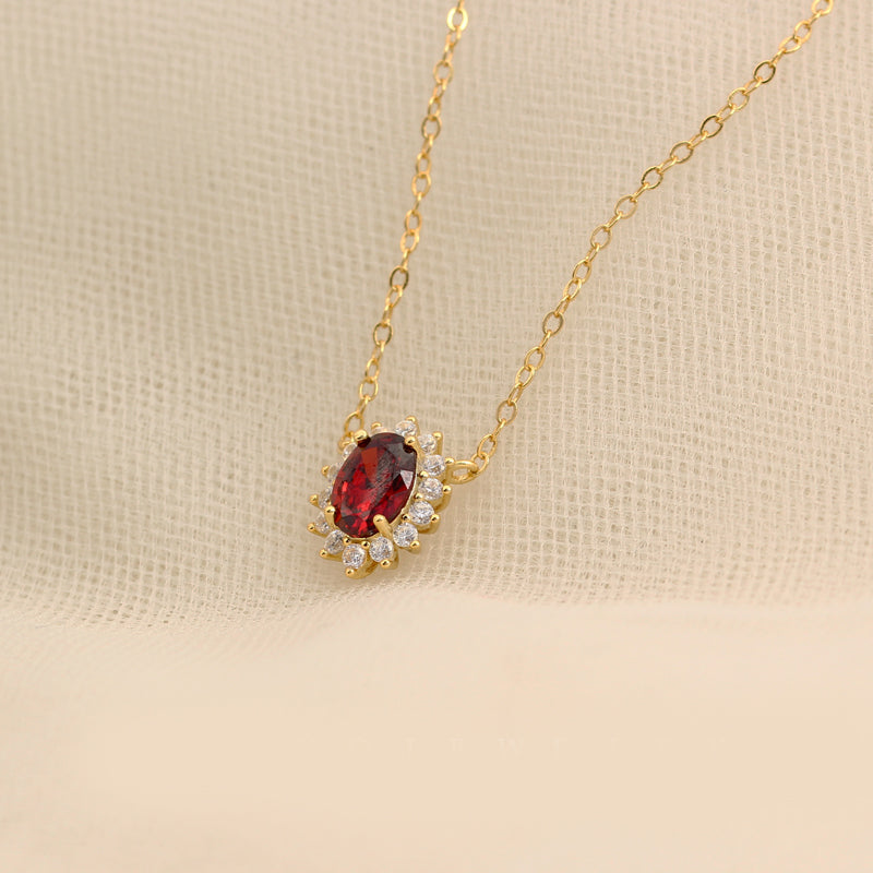 Ruby Necklace