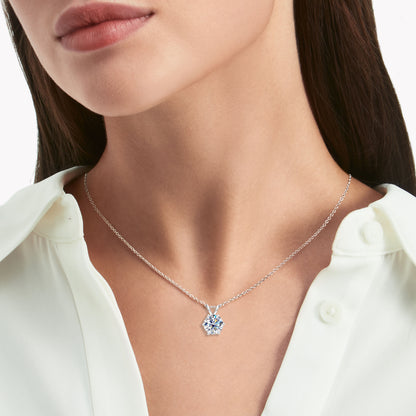 Estee Diamond Necklace in Moissanite
