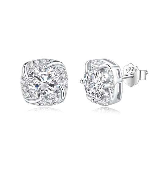 2 carats Lab Grown Diamond Studs